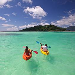 Der er mulighed for aktiviteter både over og under havets overflade