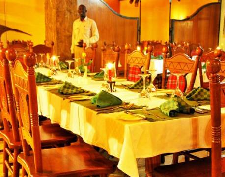 Mad, mad og atter god mad på Keekorok Lodge kenya 6 africa tours