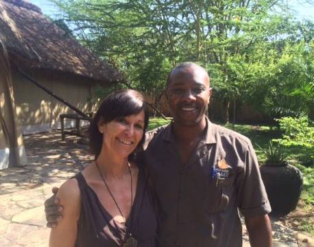 Mbugua, en af vore vedligeholdelses mænd 