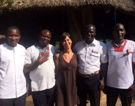 Dream Team  fra restauranten og baren Benson, Charles Masake, Job, Ledama