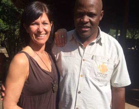 Vores vedligeholdelses manager Maurice, som får travlt under renoveringen