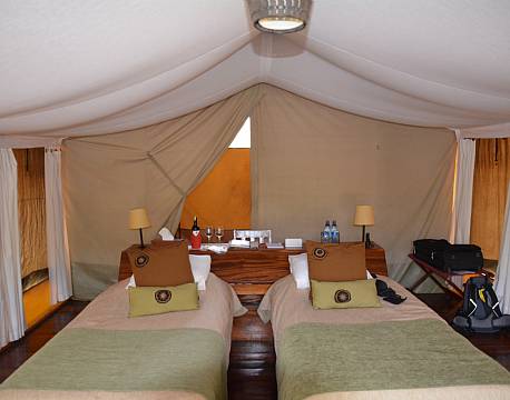 Telt camp africa tours