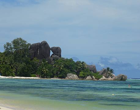 Seværdighed La Digue Seychellerne indiske ocean africa tours