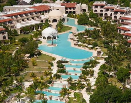 Swahili Beach Resort, Mombasa, Det Indiske Ocean kenyakysten africa tours