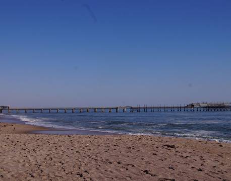 Stranden i Swakopmund, Namibia africa tours