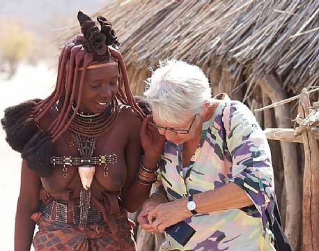 Besøg i himba landsby, en stor oplevelse