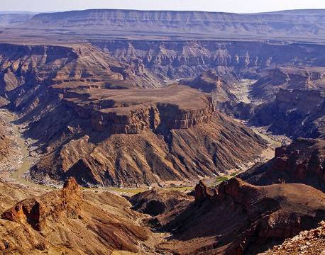 Udsigt over Fish River Canyon, Namibia africa tours