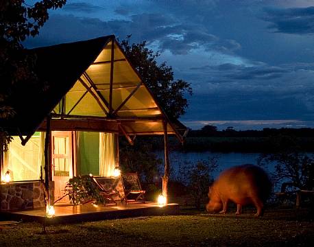 MvuuCamp, Liwonde N.P malawi 10 africa tours