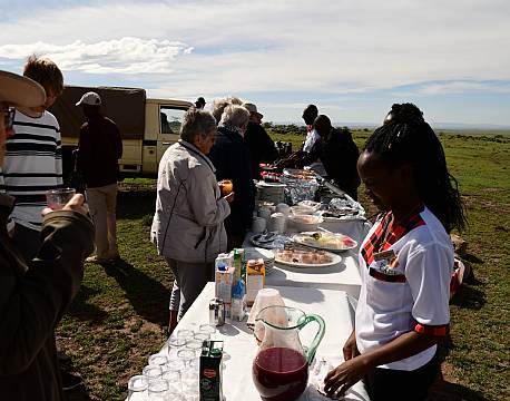 fællesspisning safari africa tours