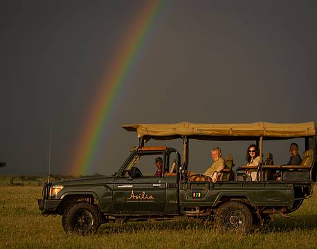 safaribil savannen regnbue africa tours