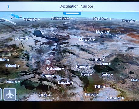 flyrute til nairobi africa tours