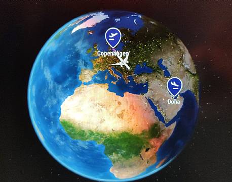 flyrute til doha africa tours