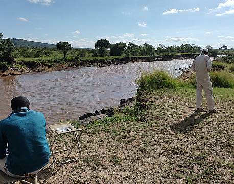 safari middag ved flod africa tours