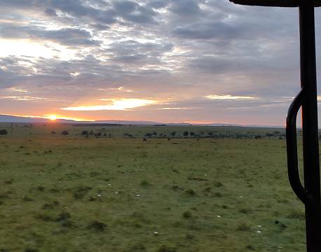 solopgang på savannen karen blixen camp africa tours