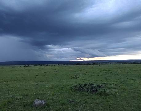 flot himmel på savannen africa tours