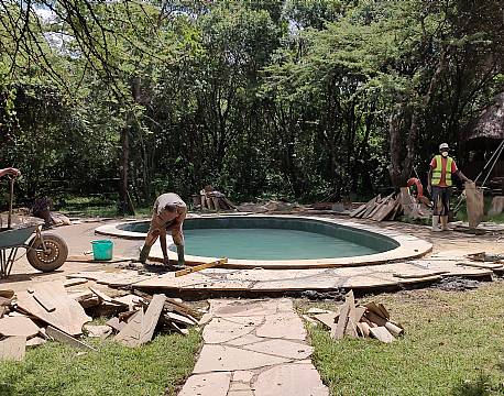 pool karne blixen camp africa tours