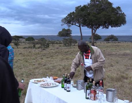 aftensmad savannen safari africa tours