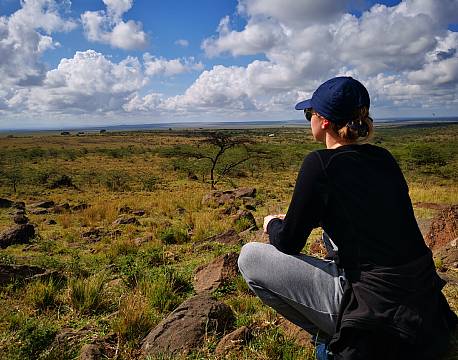 udsigt over slette tanzania africa tours