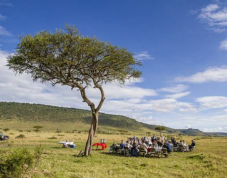 ballon over savannen kenya africa tours