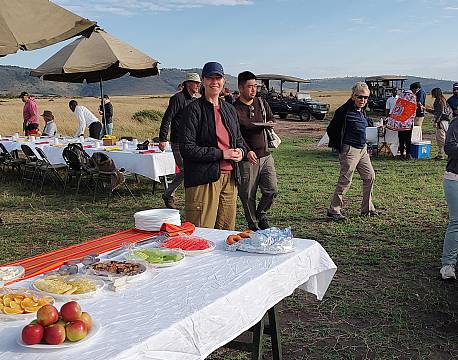 middag på savannen africa tours