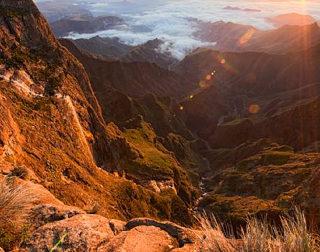 Drakensbjergene sydafrika africa tours