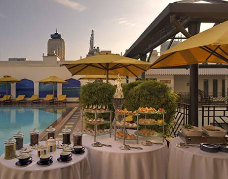 Pool området på Sarova Stanley keyna 2 africa tours