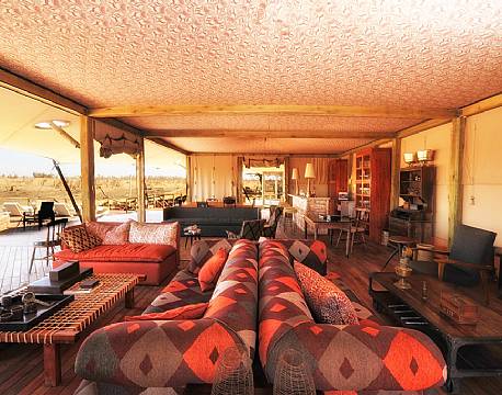 Indkvartering Somalisa Safari Camp Hwange zimbabwe 5 africa tours