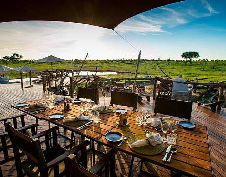 Indkvartering Somalisa Safari Camp Hwange zimbabwe 8 africa tours