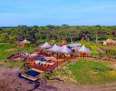 Indkvartering Somalisa Safari Camp Hwange zimbabwe 9 africa tours