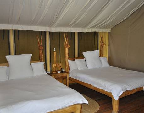 Standard værelse på Roika Tented Camp tanzania 2 africa tours