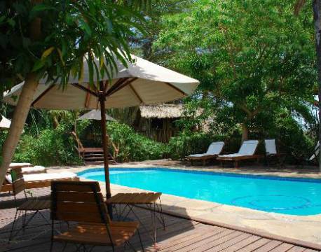 Poolen ved Kisima Ngeda Tented Camp, Lake Eyasi, Tanzania 2 africa tours