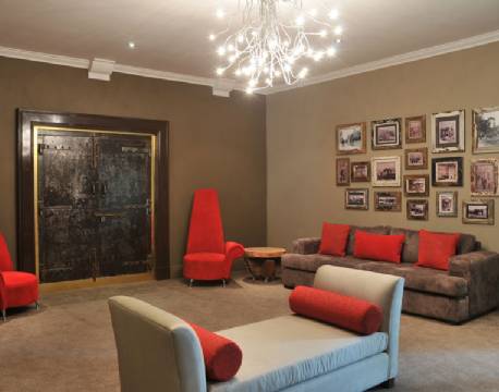 Lounge på Protea Breakwater Lodge, Cape Town, Sydafrika 4 africa tours