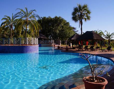 Poolen ved Elephant Hills, Victoria Falls, Zimbabwe 3 africa tours