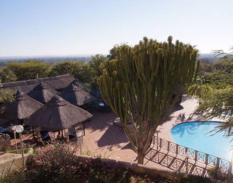 Pool området på Elephant Hills, Victoria Falls, Zimbabwe 5 africa tours