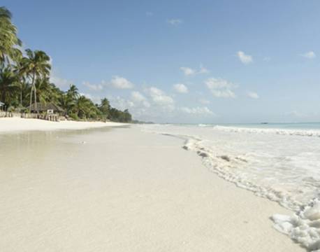 Helt ned til vandet ligger Bluebay Beach Resort, Zanzibar, Det Indiske Ocean 5 africa tours