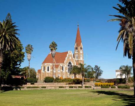 Kirke i Windhoek, Namibia  africa tours