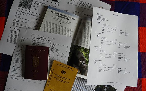 Gorillaer (1) - p vej til Uganda