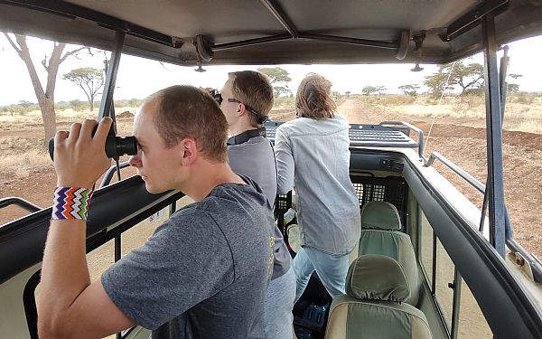 Hvilke dyr kan jeg se p safari i Kenya?