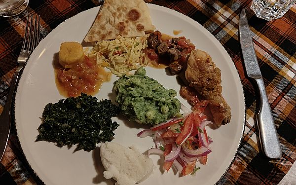 Hvad er der p menuen?