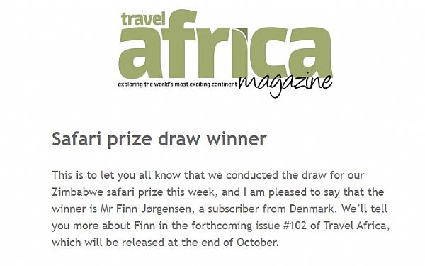 Zimbabwe - hvilken oplevelse (1)