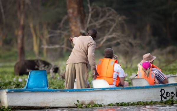 Fra rejseleder Michael og gsterne p Kenya Familie Safari