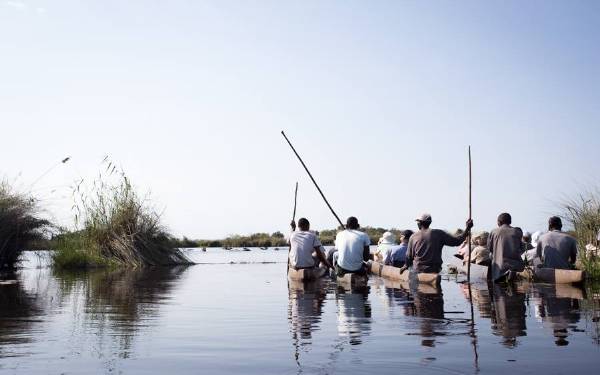 Fra rejseleder Michael p Great Trek fra Chobe og Okavango Deltaet