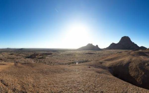 Fra rejseleder Michael p Great Trek ved Etosha og Spitzkoppe
