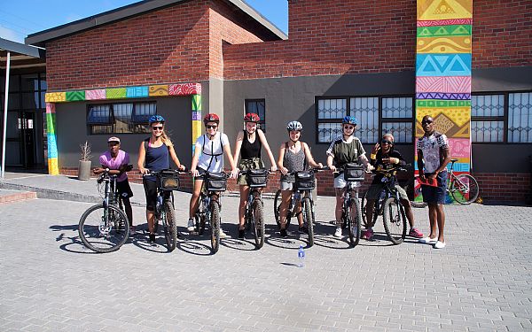 P cykeltur til townshippen Khayelitsha