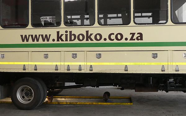 P besg hos vores sydafrikanske samarbejdspartner Kiboko Adventures