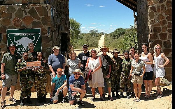 Fra rejseleder Paw p Elefantambassadr i Sydafrika 05.03.2017