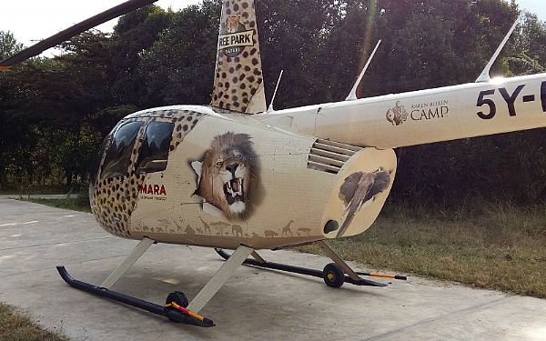 Maras eneste helikopter dkker et areal p 4000km2 i kampen mod krybskyttere