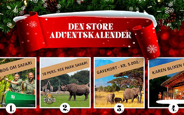 Og vinderen i vores Adventskalender er............