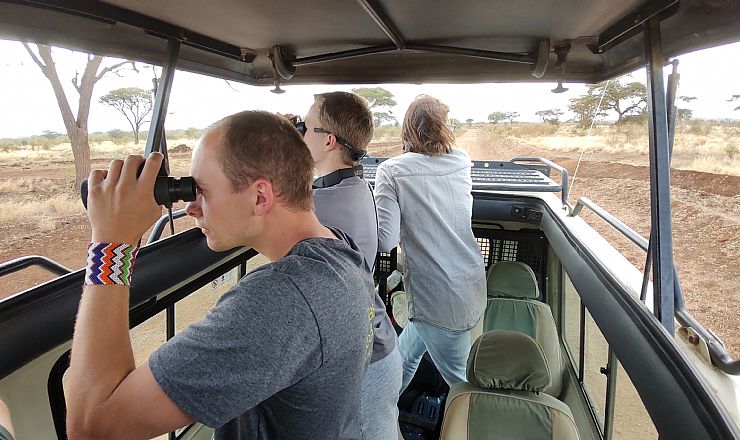 Hvilke dyr kan jeg se p safari i Kenya?