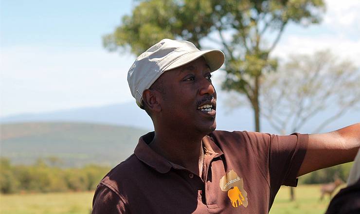 På privat safari med Geoffrey Sendeu